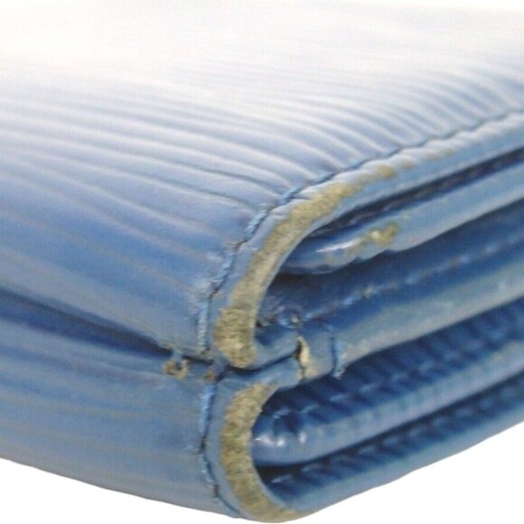 134160AB Louis Vuitton Wallet Blue Epi Leather - Picture 10 of 13